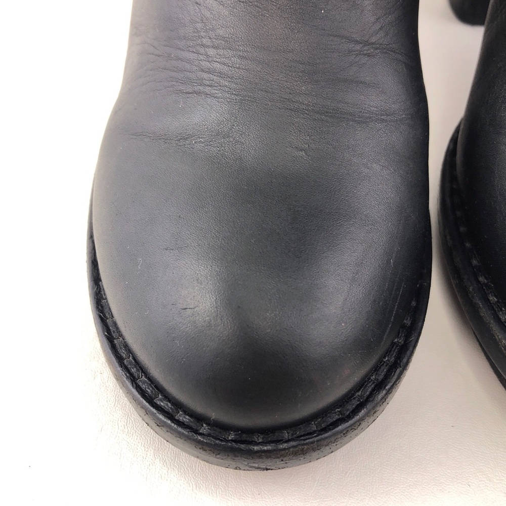 Acne Studios Cypress Black Leather Ankle Boots EUR 39 - Picture 13 of 15